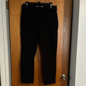 Old Navy High Rise Pixie Skinny Black Dress Pants